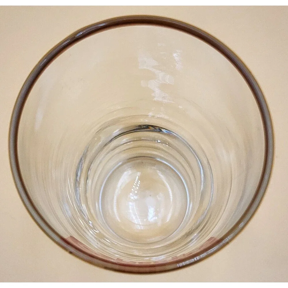 1970s Denmark CARLSBERG BEER Red Crown 12oz ACL Glass Tavern Trove